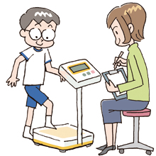 体重計測(小学生2)